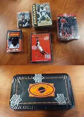 1994 Upper Deck Nike Ink Poster Cards Michael Jordan Jumpman & 5 Bonus Packs!! • $325