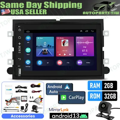 For Ford Mustang 2005-2009 Android 13.0 Car Stereo Radio Carplay GPS Navi Player • $151.42