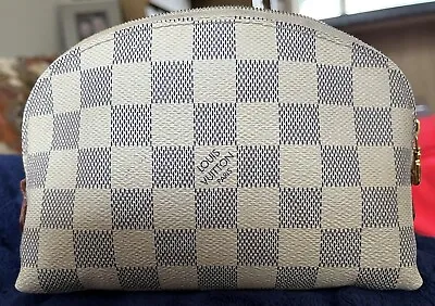 Louis Vuitton Cosmetic Toiletry Makeup Pouch Bag • £150