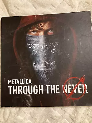 Metallica Through The Never Blu-ray Box Set Lithograph Scarf Hologram 3D • $28.99