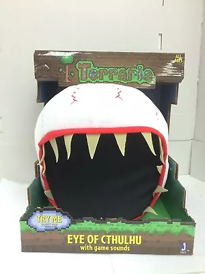 TERRARIA Eye Of Cthulhu Feature Plush Toys(22 Cm) With Game Sounds- Under Cost+ • $40