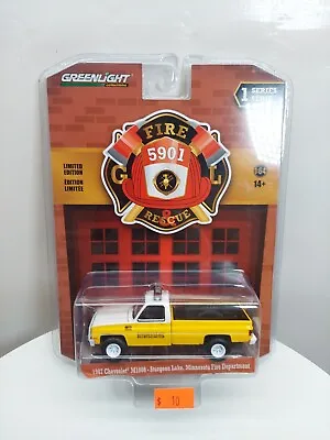 Greenlight Fire & Rescue Series 1 1987 Chevrolet M1008 4x4   • $5.99