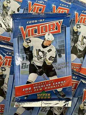 2006-07 Upper Deck Victory Hockey Packs (80 Packs Lot) SEALED! 🔥 🔥 • $105