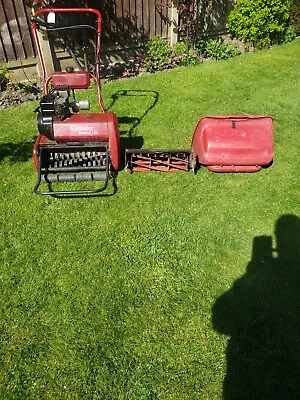 Suffolk Punch 17s Cylinder Roller Mower And Scarifier • £135