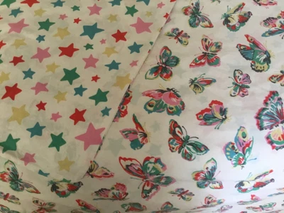 £30 • Buy Cath Kidston Double Duvet Cover, Butterflies And Stars.