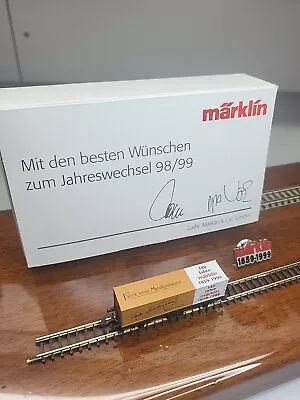 Marklin Z Scale 1859-1999  140 Year Marklin Box Car With Marklin Pin • $39.95