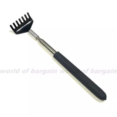 Metal Stainless Steel Back Scratcher Telescopic Extendable 27  Inches Itch Claw • $8.95