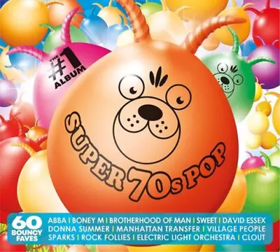 Various Artists The #1 Album: Super 70s Pop (CD) Box Set • £4.19