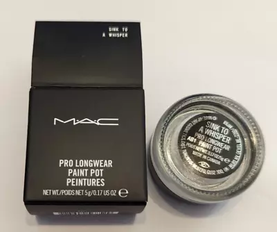 MAC Paint Pot In Sink To A Whisper - Pro Longwear - Full Size .17 Oz New In Box • $24.99