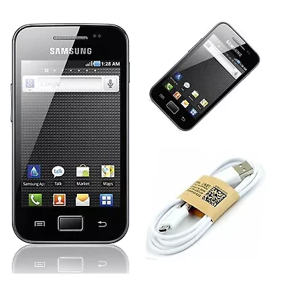 Pristine Condition  Samsung Galaxy Ace GT-5830i-BLACK-3G-Unlocked Mobile Phone • £17.99