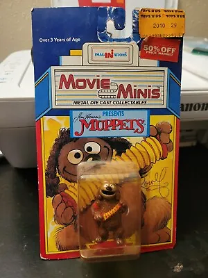 Muppets Movie Minis 1988 ROWLF Die Cast Figure • $20