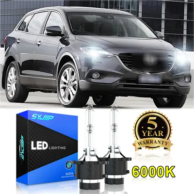 For Mazda CX-5 CX-9 2013-2015 - 2X D4S HID Xenon Headlight High/Low Beam Bulbs • $16.89