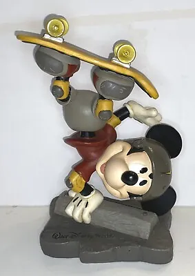 Walt Disney World MICKEY MOUSE - Skateboarding Bobble Head Statue/Figurine 10  • $29.99