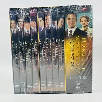 Murdoch Mysteries DVD Collection Seasons 1-12 Box Sets Acorn TV Series • $74.99