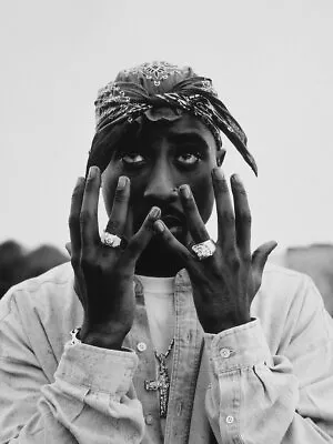 V7506 Tupac Shakur 2pac Me Rap Gangsta Music Album Cover WALL POSTER PRINT AU • $20.85