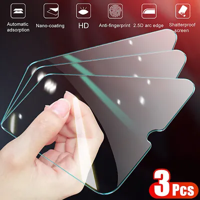 $5.60 • Buy Tempered Glass Screen Protector For Samsung Galaxy S23 S22 S21 A54 A51 A32 A72