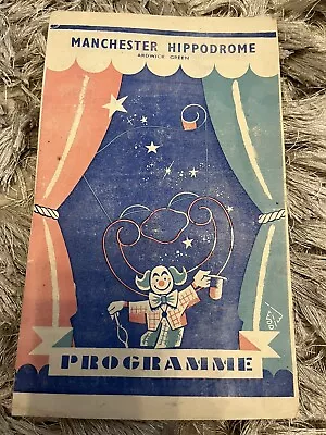 Manchester Hippodrome Theatre Programme Variety Acts 1948 • £8