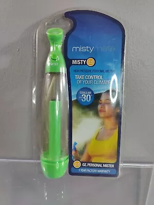 Misty Mate Misty 2.5 Oz Hp Personal Mister Cools Air Up To 30 Degrees Green • $19.99