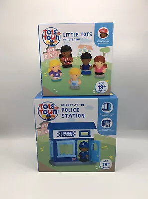 Chad Valley On Duty At The Police Station And Little Tots Of Tots Town Bundle • £19.95