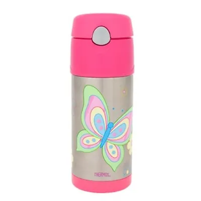 $18.90 • Buy Thermos Funtainer Stainless Steel Vacuum Insulated Bottle 355ml Butterfly