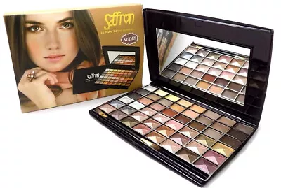 £7.99 • Buy Saffron 48 Nude Colour Eyeshadows Palette