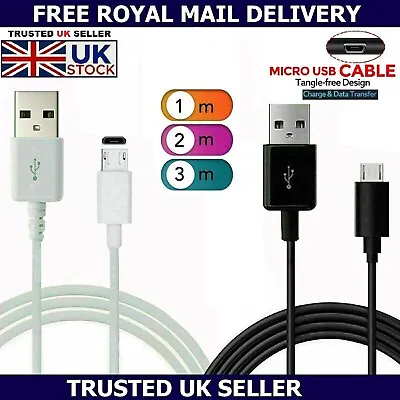 For Samsung Galaxy Tab A SM-T580 2016 10.1  USB Charger Charging Cable Data Lead • £2.95
