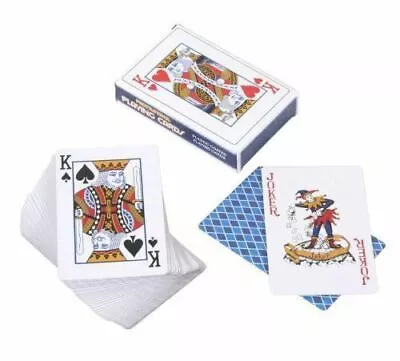 £2.99 • Buy 1x 2x Plastic Coated Playing Cards Traditional Classic Deck Poker Family Game