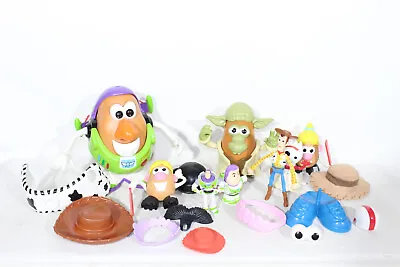 Toy Story Mr Potato Head Bundle  Figures Star Wars Yoda McDonalds Toys + More • £9.99