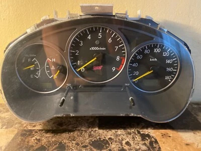 $350 • Buy JDM SUBARU IMPREZA WRX STi GDB/GDA V7 M/T BLUE GAUGE CLUSTER SPEEDOMETER OEM
