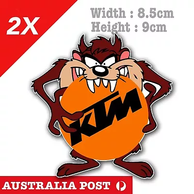 KTM Logo TAZ Tornado  Motorcycle  Helmet Fuel Tank Sticker • $7.10