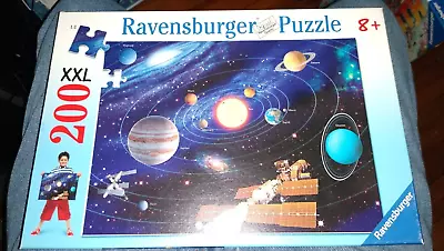 The Solar System 200 Piece Jigsaw Ravensburger (XXL)PUZZLE 9.33X14.25   Kidssee • $13.95