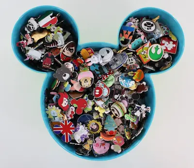 Disney Pins Lot You Pick Size From 1-500  Up To 500 Pieces With NO DOUBLES • $199.90
