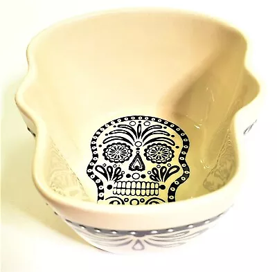 Day Of The Dead Sugar Skull Ceramic Snack Bowl By World Market • $11.70