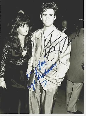 RARE!  Acting Legends  Kyle Richards & C. Thomas Howell Signed 8.75X6 B&W Photo • $149.99