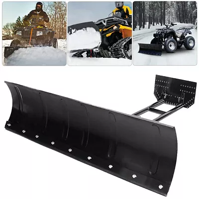 For ATV UTV Snow Plow Kit 45'' Inch Steel Blade Complete Universal Mount Package • $294.99