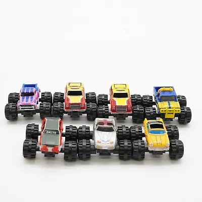 Micro Machines Vintage Lot Of 7 Monster Trucks Cars 1980's • $33.99