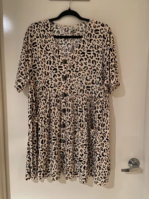 $19.99 • Buy Oversized Smock Dress By Silver Wishes Size 10 (fit 12-14)