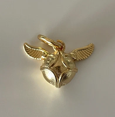 $75 • Buy Genuine Authentic Pandora Harry Potter Golden Snitch Wings Charm 368618C00 New