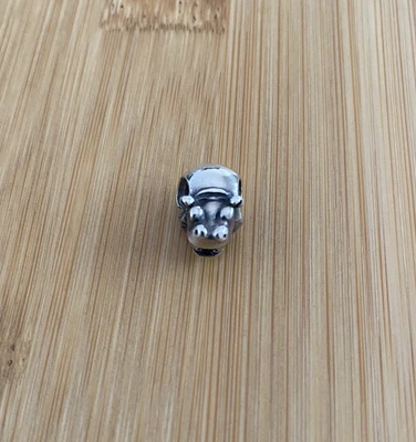 $20 • Buy Authentic Pandora Hippo Hippopotamus Silver Charm  790334 - Retired