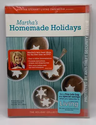 Martha's Homemade Holidays Starring Martha's Stewart On DVD New And Sealed • $9.99