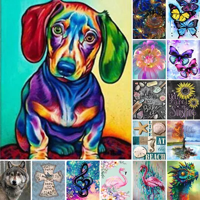 $16.21 • Buy 5D Diamond Painting Full Drill Embroidery Cross Craft Stitch Pictures Art Kit AU