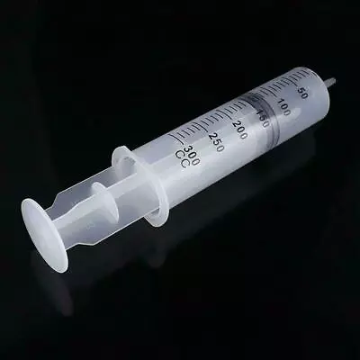 200-500ml Plastic Large Syringe Measuring Nutrient Reusable Kitchen Roof • $12.17