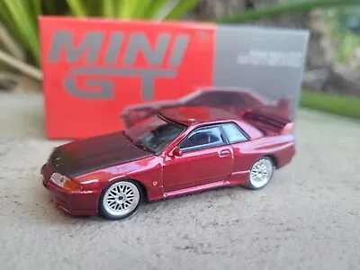 Mini Gt - Nissan Skyline Gtr R32 [red Pearl] Lm Bbs Wheels Near Mint Opened Box • $39.95