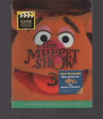 The Muppet Show - Season 3 / DVD / SEALED / 4 Disc / Free Ship / 2008 • $12.99