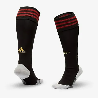Adidas Boys Girls Manchester United Home Football Socks DW7905 Size 13.5K-2 New • £8.99