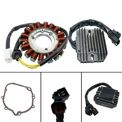 New Kit Stator + Regulator Rectifier + Gasket Fits 2006-2011 SUZUKI GSXR600 750 • $89.59