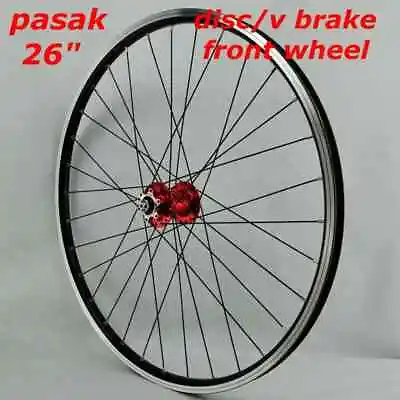 26/27.5/29inch Disc/V Brake Mountain Bike Front Wheels 6-hole Center Lock • $259.56