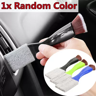 $6.02 • Buy 1x Car Auto Air Vent Dash Dust Brush Detail Detailing Cleaning Tool Accessories