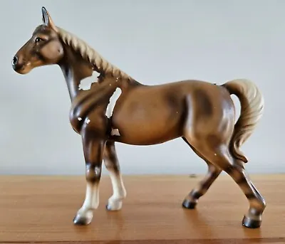 Vintage Porcelain Horse Figurine • $17.99