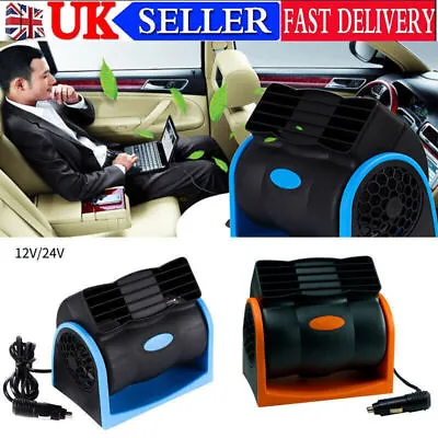 Portable 12V/24V Air Conditioner Car Cooler Cooling Fan Water Air Conditioning • £19.72